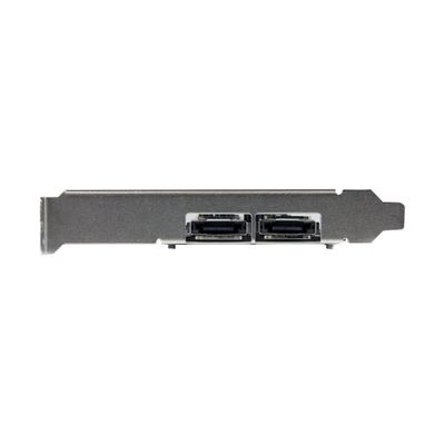 StarTech.com 2 Port PCI Express SATA 6 Gbps eSATA Controller Card - Dual Port PCIe SATA III Card - 2 Int/2 Ext - SATA III 6Gbps (PEXESAT322I) - storage controller - SATA 6Gb/s / eSATA 6Gb/s - PCIe x1_3
