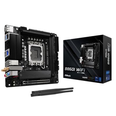 ASRock B860I WiFi - Motherboard - Mini-ITX - LGA1851-Sockel - B860_thumb