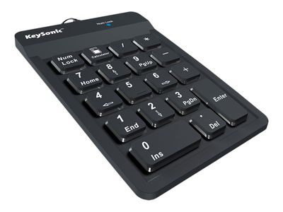 KeySonic Numeric Keypad Keyboard ACK-118BK - Black_2