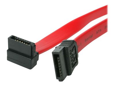 StarTech.com SATA Anschluss Kabel - S-ATA Serial ATA internes Datenkabel - 7 pin Slimline Kabel 45cm - rechts gewinkelt - SATA-Kabel - 45.7 cm_1