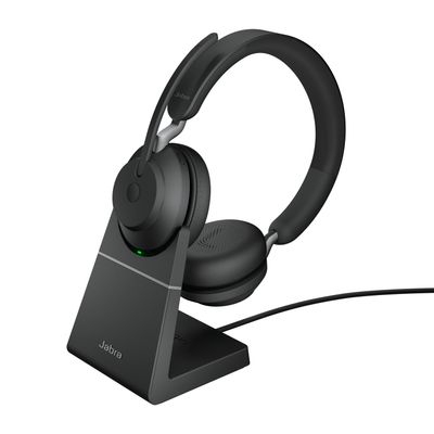 Jabra Evolve2 65 USB-A Black UC Chrg stand Stereo_thumb
