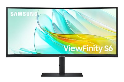 Samsung Curved Monitor ViewFinity S6 S65UC - 86 cm (34") - 3440 x 1440 UWQHD_thumb