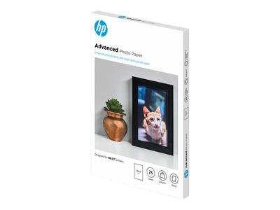 HP Fotopapier glänzend Advanced - 10 x 15 cm - 25 Blatt_1