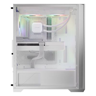 LC-Power Gehäuse 717W Meshwork_L Light - Midi - Weiß_3