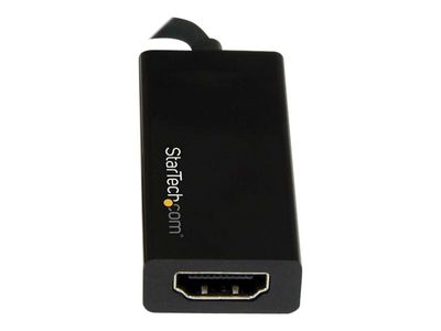 StarTech.com USB-C auf HDMI Adapter - Thunderbolt 3 kompatibel - Schwarz - 4K 30Hz - externer Videoadapter - Schwarz_6