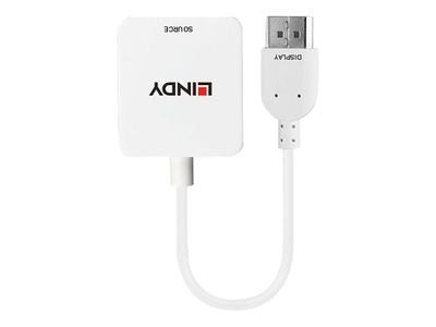 Adap Lindy HDMI to DP White_2