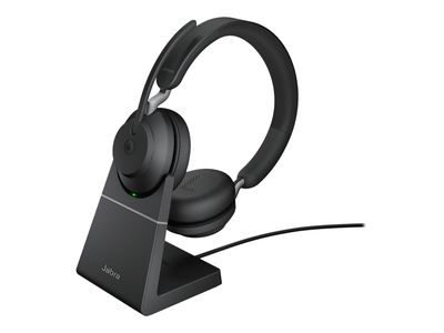 Jabra Evolve2 65 MS Stereo - headset - USB-C - with charging stand_thumb