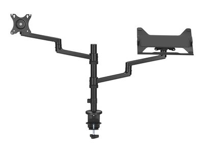 Neomounts DS20-425BL2 mounting kit - full-motion adjustable arm - for LCD display / notebook - black_2