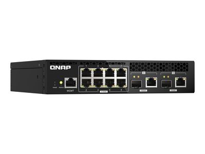 QNAP QSW-M2108R-2C - Switch - 10 Anschlüsse - managed - an Rack montierbar_4