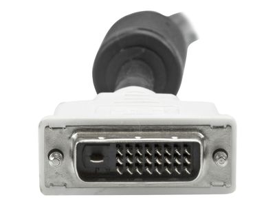 StarTech.com DVI-D Dual Link Kabel 3m (Stecker/Stecker) - DVI 24+1 Pin Monitorkabel Dual Link - DVI Anschlusskabel mit Ferritkernen - DVI-Kabel - 3 m_3