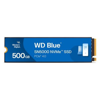 WD SSD Blue SN5000 WDS500G4B0E - 500 GB - M.2 2280 - PCIe 4.0 x4 NVMe_thumb