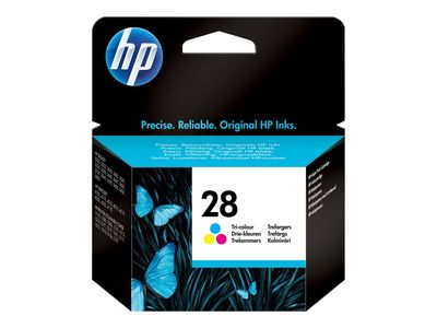 HP 28 - Farbe (Cyan, Magenta, Gelb) - Original - Tintenpatrone (Alternative zu: HP 27)_thumb