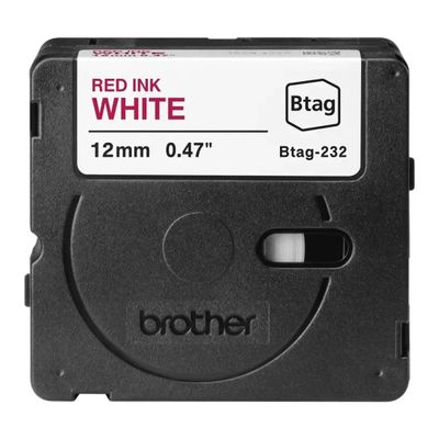 Brother BTAG-232 - label tape - 1 cassette(s) - Roll (1.2 cm x 4 m)_2