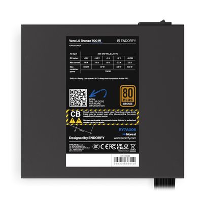 ENDORFY power supply unit Vero L5 Bronze 700 W - 80 PLUS Bronze - 700 W_6