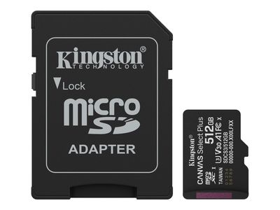 Kingston Canvas Select Plus - Flash-Speicherkarte - 512 GB - microSDXC UHS-I_thumb