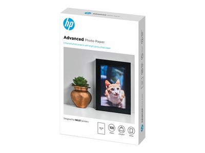 HP glänzendes Fotopapier Advanced - DIN A4 - 100 Blatt_1