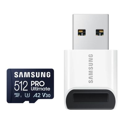 Samsung PRO Ultimate MB-MY512SB - flash memory card - 512 GB - microSDXC UHS-I_thumb