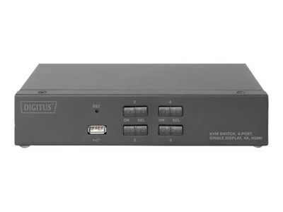 DIGITUS KVM-Switch DS-12880 - 4 Ports_2