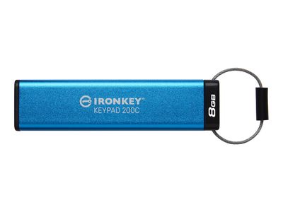 Kingston IronKey Keypad 200C - USB flash drive - 8 GB_thumb