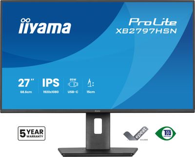 iiyama LED-Display ProLite XB2797HSN-B1 - 68.6 cm (27") - 1920 x 1080 Full HD_2