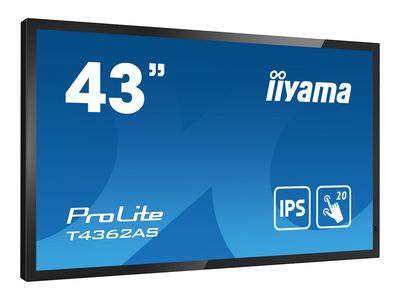 iiyama Interaktives Tochscreen-Display ProLite T4362AS-B1 - 109 cm (43") - 3840 x 2160 4K Ultra HD_3