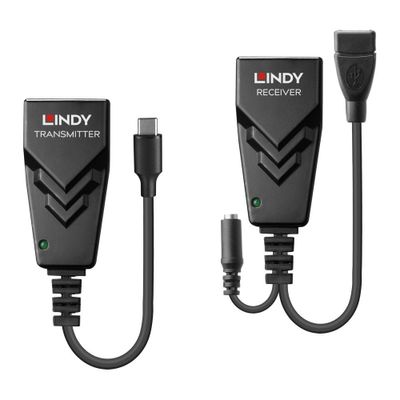 Lindy 43390 Netzwerk-Erweiterungsmodul Netzwerksender & -empfänger Schwarz_2