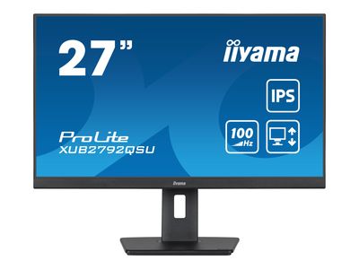 Iiyama LED-Display ProLite XUB2792QSU-B6 - 68.5 cm (27") - 2560 x 1440 WQHD_thumb
