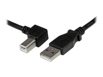 StarTech.com 2m USB 2.0 A auf B Kabel links gewinkelt - St/St - USB Druckerkabel - USB-Kabel - USB Typ B bis USB - 2 m_2