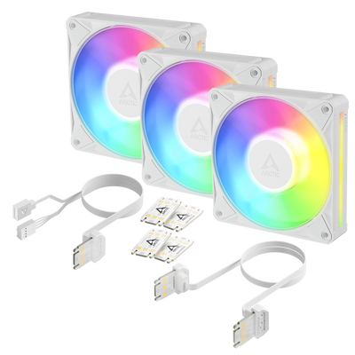 Case ACC Arctic BioniX P12 A-RGB (White) - 3 Pack_3
