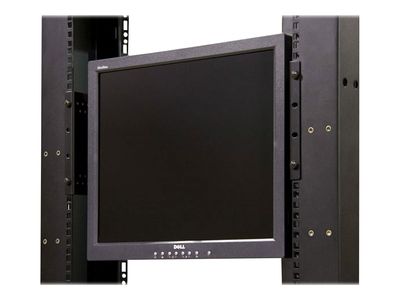 StarTech.com 4U Universal VESA LCD Monitor Mounting Bracket for 19-inch Rack or Cabinet - TAA Compliant - Cold-Pressed Steel Bracket (RKLCDBK) - bracket_2