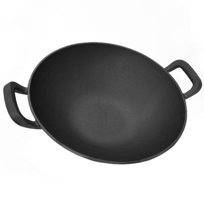 FireRocket Gusseisen Wok Ø 34cm_3