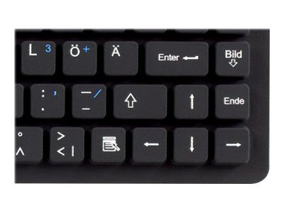 KeySonic Tastatur KSK-3230 IN - Schwarz_3