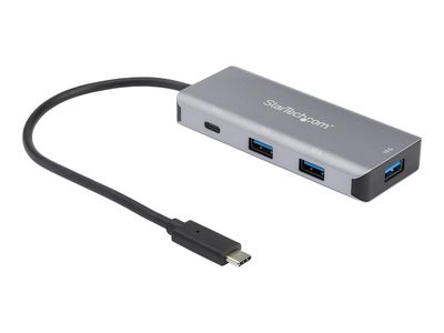 StarTech.com HB31C3A1CB 4-Port  USB-C-Hub (10 Gbit/s, 3 x USB-A und 1x USB-C,  25 cm USB-C Anschlusskabel) - Hub - 4 Anschlüsse_1