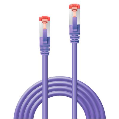 Lindy 47825 Netzwerkkabel Violett 3 m Cat6 S/FTP (S-STP) Rund_3