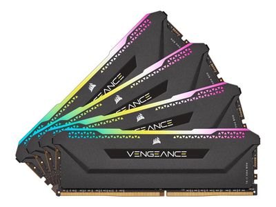 CORSAIR Vengeance RGB PRO SL - DDR4 - kit - 128 GB: 4 x 32 GB - DIMM 288-pin - 3200 MHz / PC4-25600 - unbuffered_1