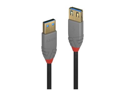 Cable Lindy USB 3.2 Typ A Extension 0,5m Black_2