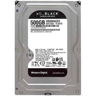 Western Digital internal HDD WD_BLACK - 500 GB - 3.5" - SATA 6 GB/s_2