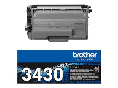 Brother TN3430 - black - original - toner cartridge_thumb