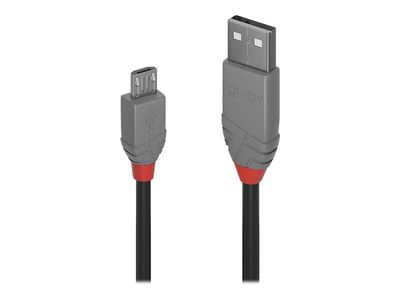 Lindy USB-Kabel Anthra Line - USB zu Micro-USB Typ B - 1 m_thumb