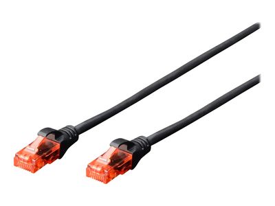 DIGITUS Patch-Kabel - 1 m - Schwarz_thumb