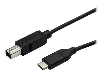 StarTech.com USB C to USB B Printer Cable - 1.6 ft / 0.5m - USB C Printer Cable - USB C to USB B Cable - USB Type C to Type B (USB2CB50CM) - USB-C cable - 50 cm_thumb