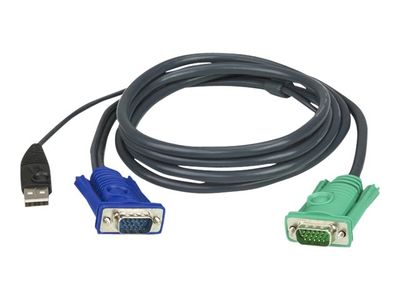ATEN Micro-Lite 2L-5205U - keyboard / video / mouse (KVM) cable_thumb