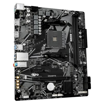 GIGABYTE Mainboard A520M H ARGB - Micro ATX - Socket AM4 - AMD A520_3