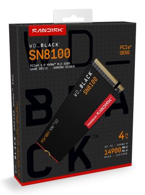 Western Digital Black WD_BLACK™ SN8100 NVMe™ SSD POWERED BY SANDISK 4 TB_7