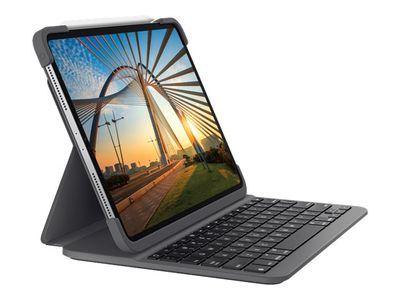 Logitech Slim Folio Pro Graphit iPad Tastatur-Case für Apple iPad Pro (Model: A1980, A1934, A1979, A2013) - Graphit_3