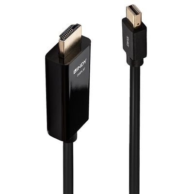 Lindy 36926 Videokabel-Adapter 1 m HDMI Typ A (Standard) Mini DisplayPort Schwarz_thumb