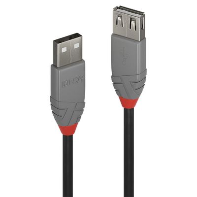 Lindy USB-Verlängerungskabel Anthra Line - 1 m_thumb