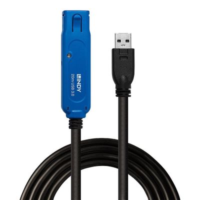 Lindy 43361 USB Kabel USB 3.2 Gen 1 (3.1 Gen 1) 20 m USB A 5 Gbit/s Schwarz_7