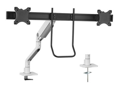 Neomounts DS75S-950WH2 mounting kit - full-motion - for 2 LCD displays - white_5