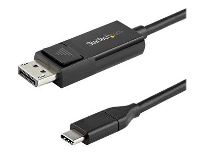 StarTech.com 6ft (2m) USB C to DisplayPort 1.2 Cable 4K 60Hz - Reversible DP to USB-C / USB-C to DP Video Adapter Monitor Cable HBR2/HDR - USB-/DisplayPort-Kabel - 2 m_2